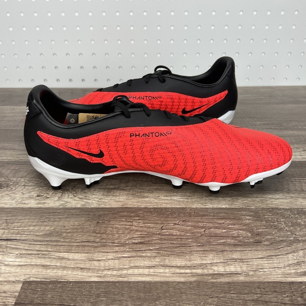 Nike Phantom GX Academy Multi-Ground Soccer Cleats Black Red DD9473-600 Men 11.5 - Picture 5 of 11